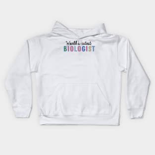 Biologist Gifts | World's cutest Biologist Kids Hoodie